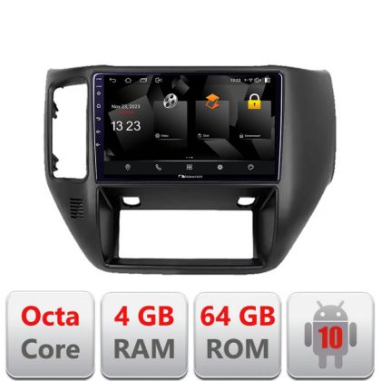 Navigatie Nissan Patrol 2005-2011 Android Octa Core 720p 4+64 DSP 360 camera carplay android auto
