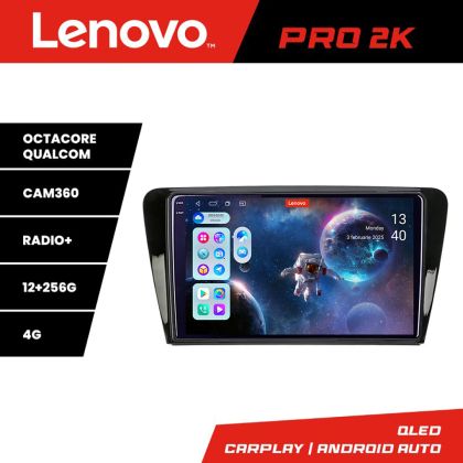 Navigatie Skoda Rapid Seat Toledo 2013+ Android radio gps internet 8 core QLED 2K 12+256 360 Lenovo
