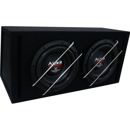Subwoofer pasiv cu incinta, Audio System, 800(2x400) W RMS, 1000(2x500) W MAX, difuzoare 2 x 10", high end, bass reflex