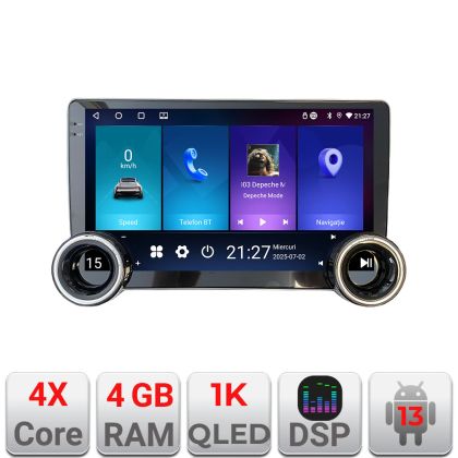 Navigatie DACIA DUSTER dupa 2019 Kit-199 Edotec  4+64 10.5 inch Incell 1K android Wifi 5Ghz gps internet  v1