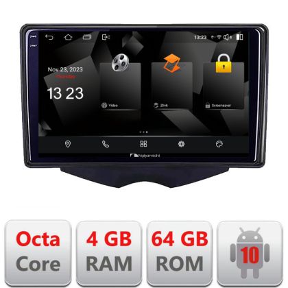 Navigatie Hyundai Veloster Android Octa Core 720p 4+64 DSP 360 camera carplay android auto
