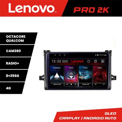 Navigatie Toyota Urbancruiser 2009-2014 Lenovo 8 core QLED 2K 8+256 360 Android Waze USB Navigatie Internet Youtube Radio