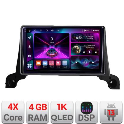 Navigatie Peugeot 5008 2016-2020 A-5008  4+64 InCell Display 1K Android Waze USB Navigatie Internet Youtube Radio