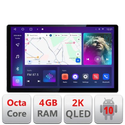 Navigatie dedicata Iveco Daily 2007-2014 N-DAILY Edonav ecran 13" 2K 4+32 Android Waze USB Navigatie 4G 360 Toslink Youtube Ra