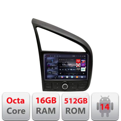 Navigatie Audi R8 2006-2014 Android radio gps internet 8 core QLED 2K 12+256GB 360 Edotec