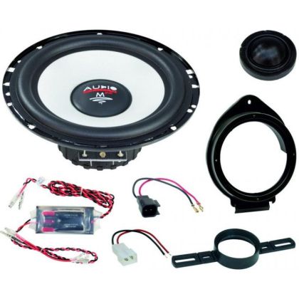 KIT Sistem component Dedicat  Chevrolet Cruze, Camaro, Opel Adam, Astra J, Astra K, m-fit  90W 2 Căi Audio System German Sound v1