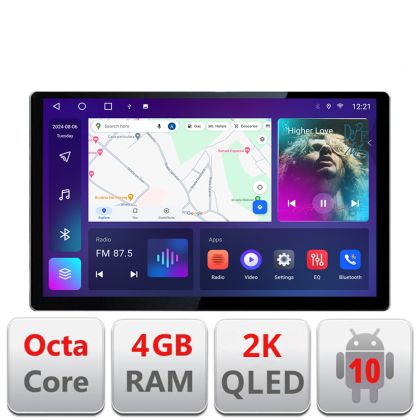 Navigatie dedicata Mazda 3 2009-2014 N-034 Edonav ecran 13" 2K 4+32 Android Waze USB Navigatie 4G 360 Toslink Youtube Radio KI