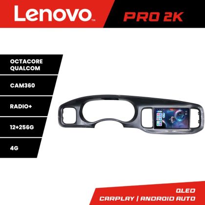 Navigatie Dodge Charger 2011-2014  Lenovo Qled 2K Octa Core 12+256 360 DSP ADAS carplay android auto radio internet kit-charger+PRO-2K-9-12+256