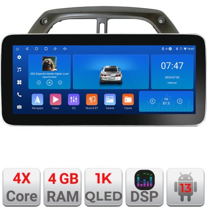 Navigatie Toyota Rav 4 2000-2004 Edotec 4+64 12.3 inch Incell 1K android Wifi 5Ghz gps internet  kit-rav4-old