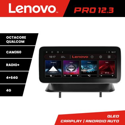 Navigatie Peugeot 3008 5008 Lenovo Qled 12.3 inch Octa Core 4+64 360 DSP ADAS carplay android auto radio internet kit-3008+PRO-12.3-4+64