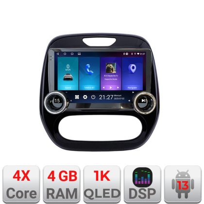 Navigatie Renault Captur Kit-CAPTUR Edotec  4+64 10.5 inch Incell 1K android Wifi 5Ghz gps internet