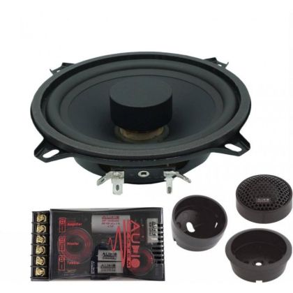 Set 2 Difuzoare componente, Audio System R 130 FLAT EVO2, 80 watts, 130 mm, 5,25", 3 ohm, FLAT LINE