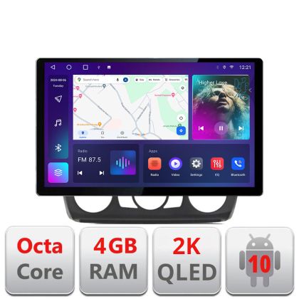 Navigatie dedicata BMW Seria 1 E87 2007-2011 clima manuala  N-bmw117-manual Edonav ecran 13" 2K 4+32 Android Waze USB Navigati