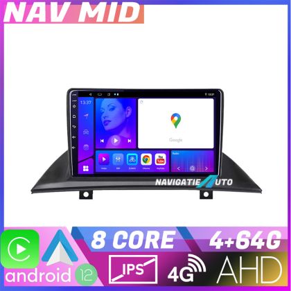 Navigatie BMW X3 2004 2012 KIT 083 EDOTEC-LITE Android Ecran 720P Octa Core 4 64 Carplay