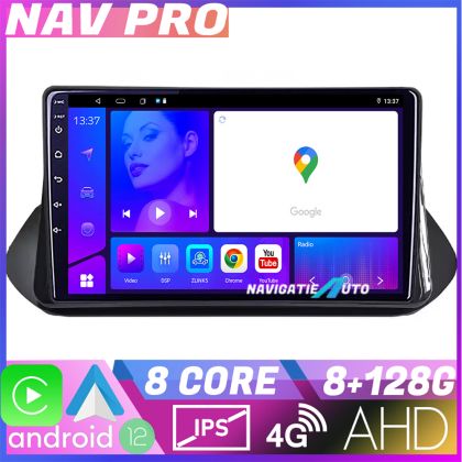 Navigatie Nissan X-trail 2021- EDOTEC-LITE Android Ecran 720P Octa Core 8+128 Carplay  Android auto