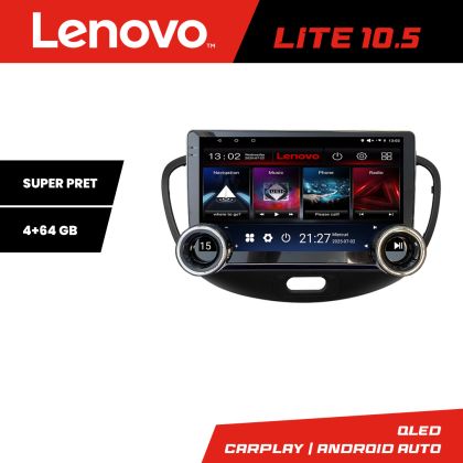 Navigatie Hyundai I10 2007-2013 Lenovo  8 core 4+64 10.5 inch Incell 1K android Wifi 5Ghz gps internet  KIT-i10-2007