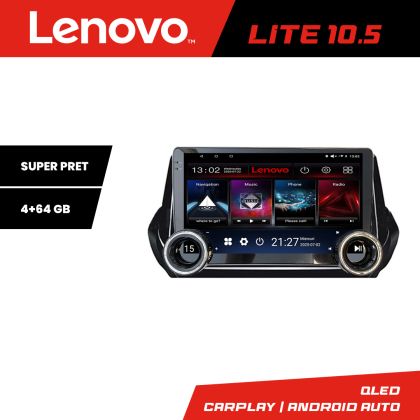 Navigatie Peugeot 2008 2020- Lenovo  8 core 4+64 10.5 inch Incell 1K android Wifi 5Ghz gps internet  Kit-209-2020