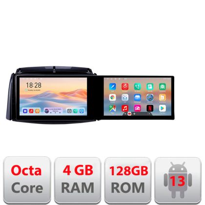 Navigatie Renault Koleos 2009-2016 Kit-KOLEOS Edotec 2 ecrane  8 core 4+128 21.6 inch Incell android Wifi 5Ghz gps internet