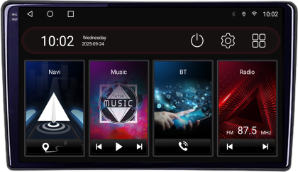 Navigatie Ford Transit 2019- varianta cu ecran de fabrica Android radio gps internet 8 core QLED 2K 8+256 360 Lenovo