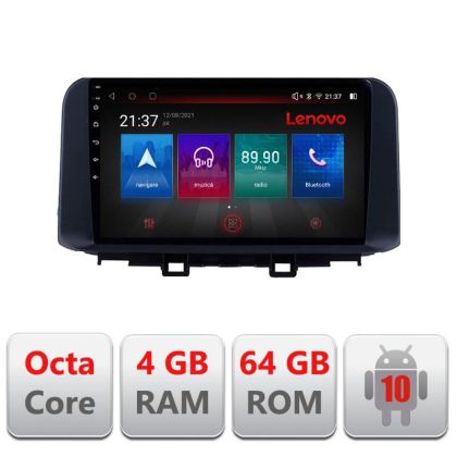 Navigatie Hyndai Kona E-1058 Octa Core cu Android Radio Bluetooth Internet GPS WIFI DSP Octa Core 4+64GB 4G RESIGILAT