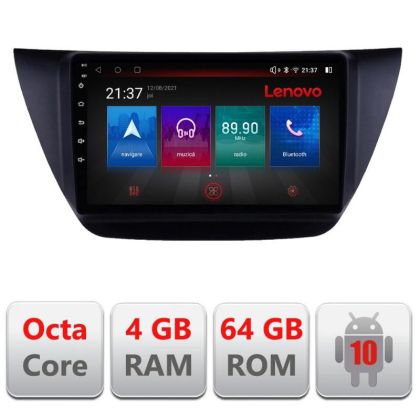 Navigatie Mitubishi Lancer 2001-2007 E-LANCER07 Octa Core cu Android Radio Bluetooth Internet GPS WIFI DSP 4+64GB 4G RESIGILAT