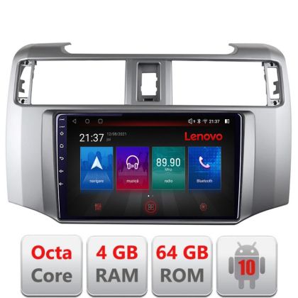 Navigatie Toyota 4runner 2009-2019 Android radio gps internet Octa Core 4+64 LTE KIT-4runner+EDT-E509-PRO RESIGILAT