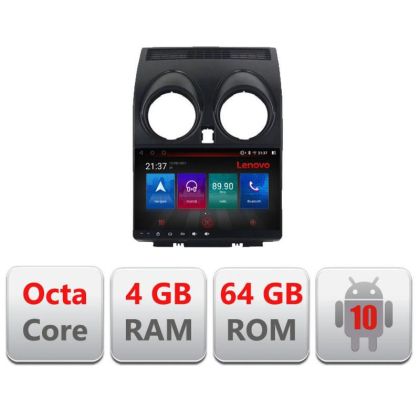 Navigatie Nissan Qashqai 2007-2013 E-499 Octa Core cu Android Radio Bluetooth Internet GPS WIFI DSP 4+64GB 4G RESIGILAT