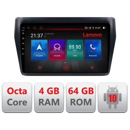 Navigatie Suzuki Swift 2017-2019 E-2179 Octa Core cu Android Radio Bluetooth Internet GPS WIFI DSP 4+64GB 4G RESIGILAT