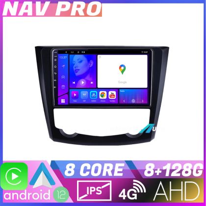 Navigatie Renault Kadjar KIT 9030 EDOTEC-LITE Android Ecran 720P Octa Core 8 128 Carplay