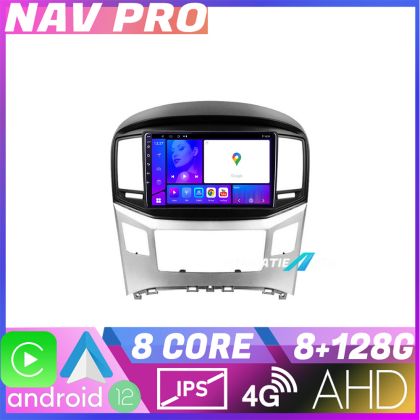 Navigatie Hyundai H1 Starex 2016 KIT H1 EDOTEC-LITE Android Ecran 720P Octa Core 8 128 Carplay