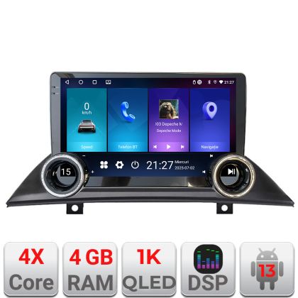 Navigatie BMW X3 2004-2012 Edotec 4+64 10.5 inch Incell 1K android Wifi 5Ghz gps internet