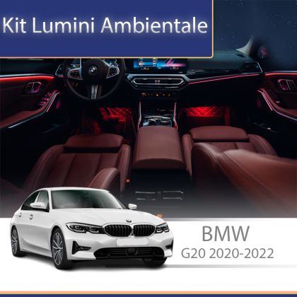 Lumini Ambientale BMW Seria 3 G20 2023-2025 dedicat set complet control telefon sau sistem original