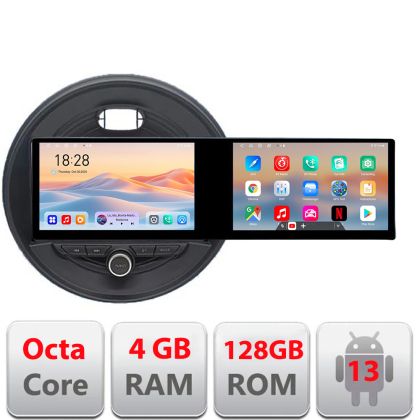 Navigatie Mini 2015-2019 masini fara ecran color de fabrica Edotec 8 core 4+128 10.5 inch Incell 1K android Wifi 5Ghz gps internet