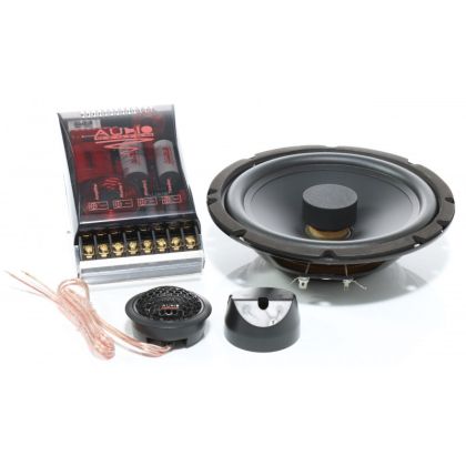 Set 2 Difuzoare componente flat line, Audio System X 165 FLAT EVO 2, 110 watts, 165 mm, 6.5", 3 ohm