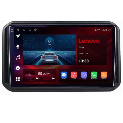 Navigatie Suzuki Ignis 2016- M-IGNIS16 Octa Core Android Radio Bluetooth GPS WIFI/4G DSP 2K 8+128GB 360 Toslink