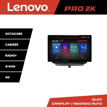 Navigatie Ford Turneo Courier Transit Courier 2014-2021 Lenovo Qled 13 inch 2K Octa Core 4+64 360 DSP ADAS carplay android auto radio internet kit-turneo+PRO-2K-13-4+64