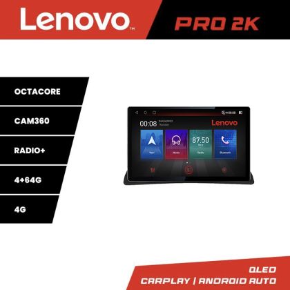 Navigatie Renault Kangoo Lenovo PRO 4+64 13 inch 2K android 4G DSP gps internet  8Core