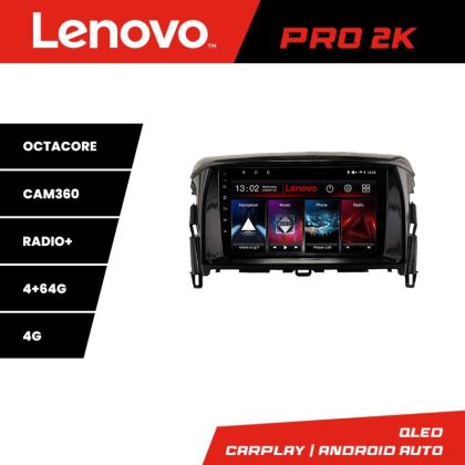 Navigatie Mitsubishi Eclipse Cross 2017- Android radio gps internet 8 core QLED 2K 4+64 360 Lenovo