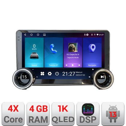 Navigatie Peugeot 407 2004-2011 Edotec 4+64 10.5 inch Incell 1K android Wifi 5Ghz gps internet