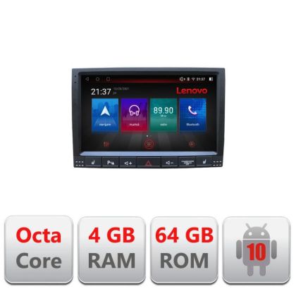 Navigatie VW Touareg 2004-2010 Octa Core cu Android Radio Bluetooth Internet GPS WIFI DSP 4+64GB 4G Kit-042-v2+EDT-E50 RESIGILAT