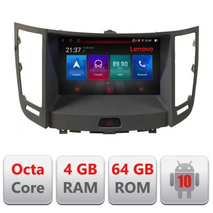 Navigatie Infinity FX intre anii 2009-2012 Android radio gps internet Octa Core 4+64 LTE Kit-fx35+EDT-E509-PRO RESIGILAT