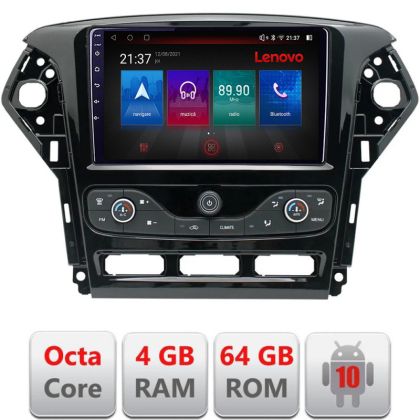 Navigatie Ford Mondeo 2011-2014 Android radio gps internet Octa Core 4+64 LTE KIT-mondeo-nav-10+EDT-E509-PRO RESIGILAT
