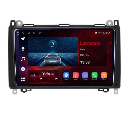 Navigatie Volkswagen Crafter gen 1 2011-2017, Lenovo Ultra Original, Qualcomm 8-Core, 4G, Camera 360, CarPlay Wireless, 4+64GB, 9"