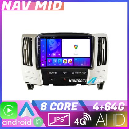 Navigatie Lexus RX300 2003 2008 EDOTEC-LITE Android Ecran 720P Octa Core 4+32 Carplay