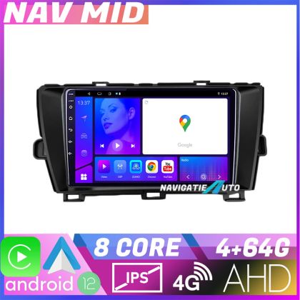 Navigatie Toyota Prius 2009 2014 KIT TY39 EDOTEC-LITE Android Ecran 720P Octa Core 4+32 Carplay