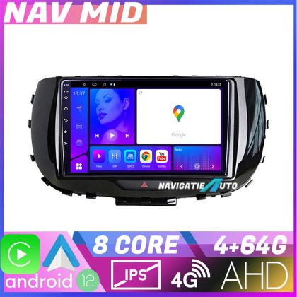 Navigatie Kia Soul 2020 KIT soul EDOTEC-LITE Android Ecran 720P Octa Core 4+32 Carplay