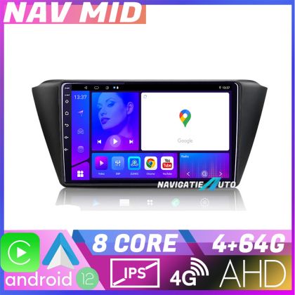 Navigatie Skoda Fabia 2015 KIT 541 EDOTEC-LITE Android Ecran 720P Octa Core 4+32 Carplay