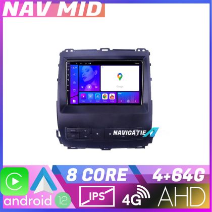 Navigatie Toyota Prado J120 2002 2009 KIT j120 EDOTEC-LITE Android Ecran 720P Octa Core 4+32 Carplay v1