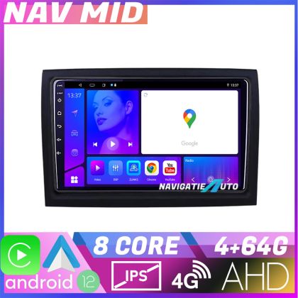 Navigatie Fiat ducato 2006 KIT DUCATO EDOTEC-LITE Android Ecran 720P Octa Core 4+32 Carplay v1