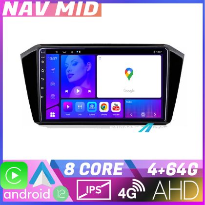 Navigatie VW Passat 2015 KIT 518 EDOTEC-LITE Android Ecran 720P Octa Core 4+32 Carplay